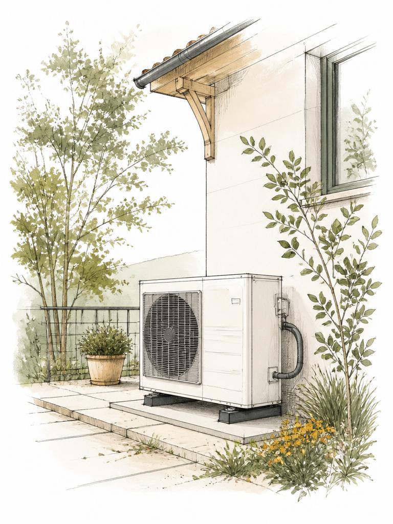 Pompe à chaleur air/eau extérieure
